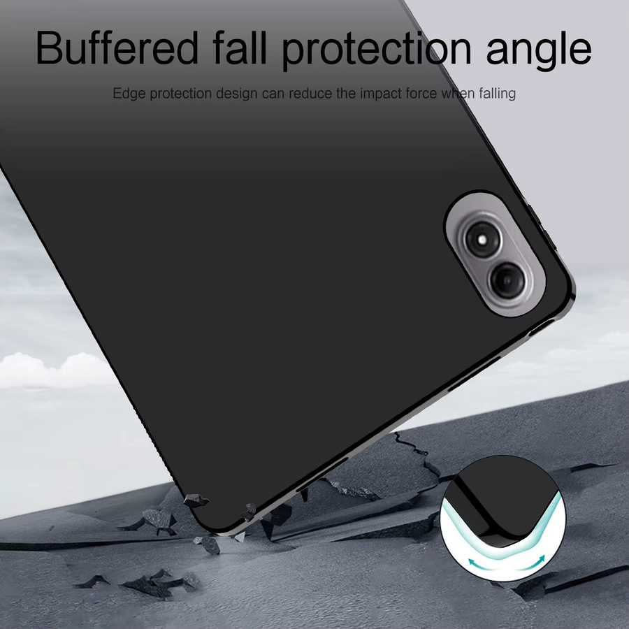 Xiaomi Silikon TPU Schutzhülle für Redmi Pad 2 Pro und POCO Pad M1 in Schwarz - Bild 4