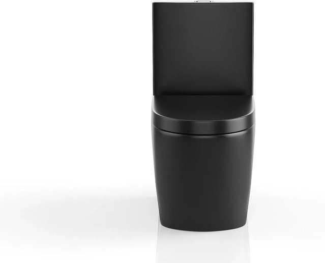 Vente-unique Stand WC Nagilam in Schwarz, Breite: 39 cm - Bild 1