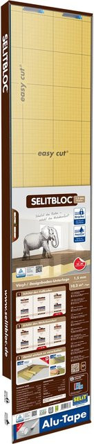 Selitbloc GripTec Trittschalldämmung mit AquaStop, 1,5 mm Stärke, 10,2 m² - Bild 1
