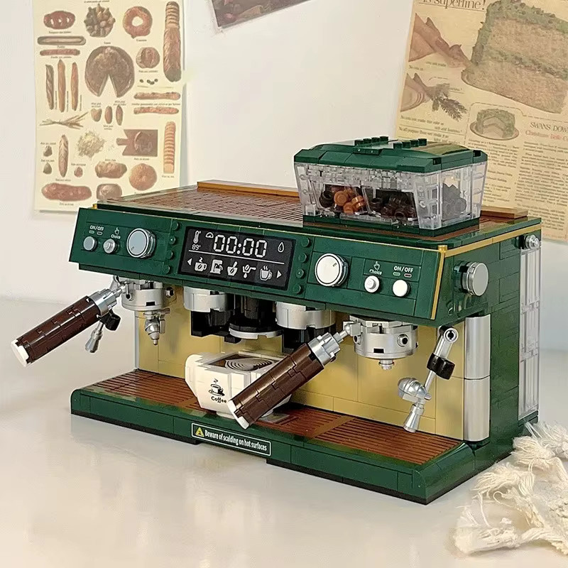 CTMA Klassische kreative Kaffee Maschine Mini Diamant Modell, Bausteine - Bild 3