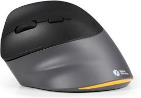 Bakker Elkhuizen Vertikalmaus PRF Pro für Linkshänder mit 8 Tasten und Scrollrad, USB-C und Bluetooth, Dunkelgrau, B: 110 mm, T: 70 mm, H: 85 mm - Bild 1