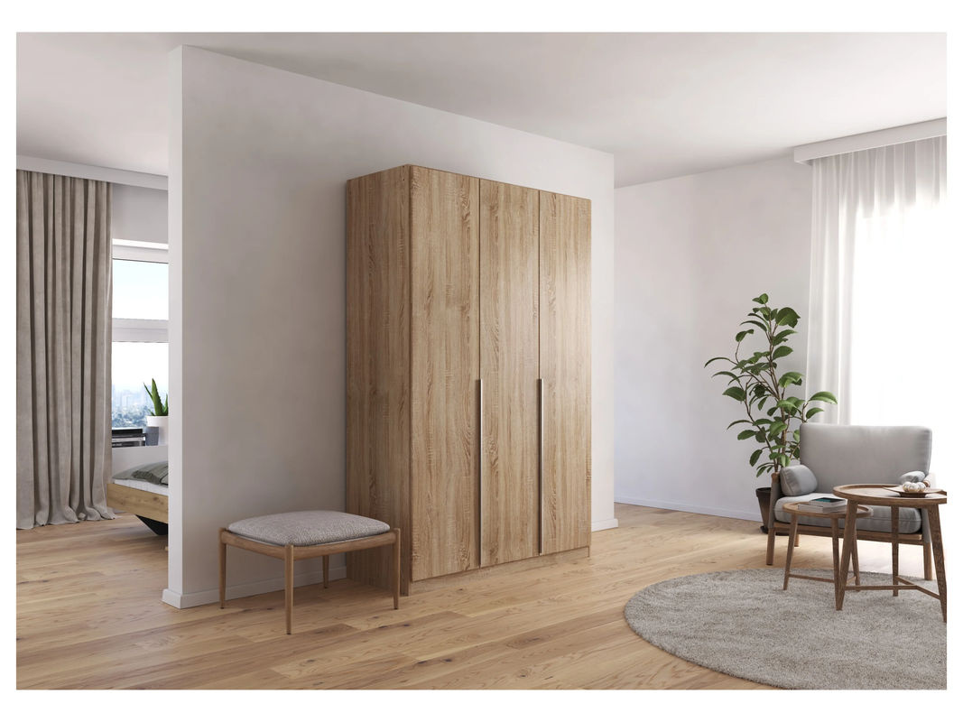 RAUCH Drehtürenschrank Alabama Eiche Sonoma mit Schubkasteneinsatz, B/H: 136 x 210 cm - Bild 2