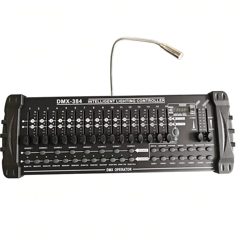 GVT DMX 512 DJ-Controller Moving Head Beam Light Console in Schwarz - Bild 2