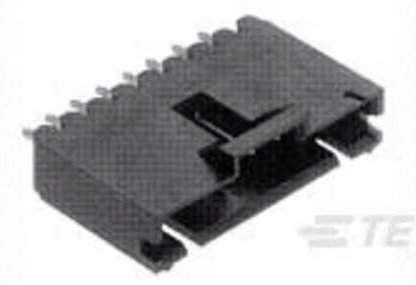 TE Connectivity Einbau-Stiftleiste Standard 1-103735-3 Schwarz aus Kunststoff - Bild 1