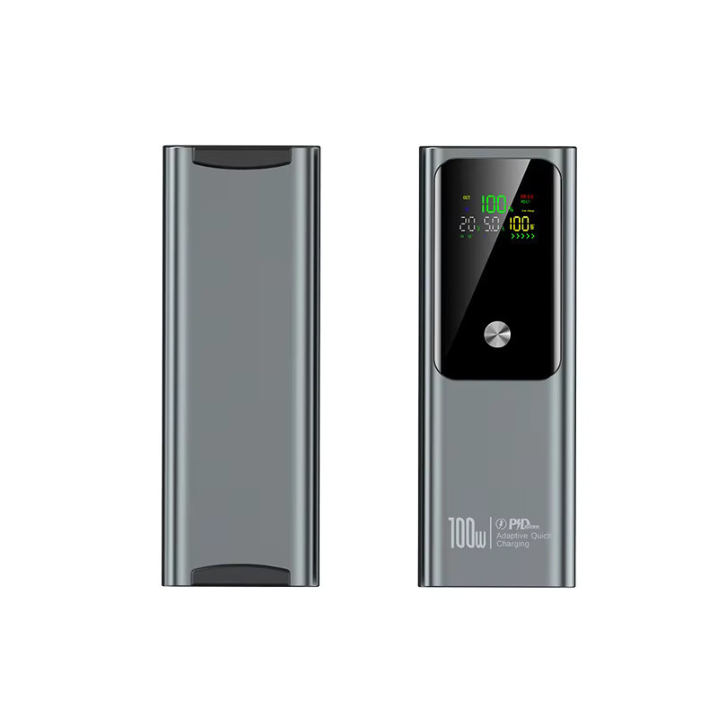 PD 100W Power Bank 100000mAh Externe Batterie mit Schnellladefunktion in Blau für Laptop und Smartphone - Bild 6