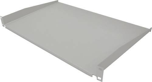 Intellinet 715119 Netzwerkschrank-Geräteboden 1 HE für 19 Zoll Schränke ab 450 mm Tiefe in Lichtgrau (RAL 7035) - Bild 1