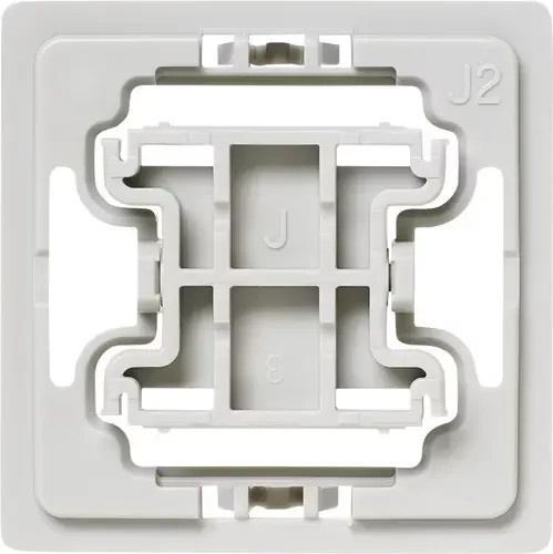 Homematic Adapter Jung J2 für JUNG Schalterprogramme in Weiß - Bild 1
