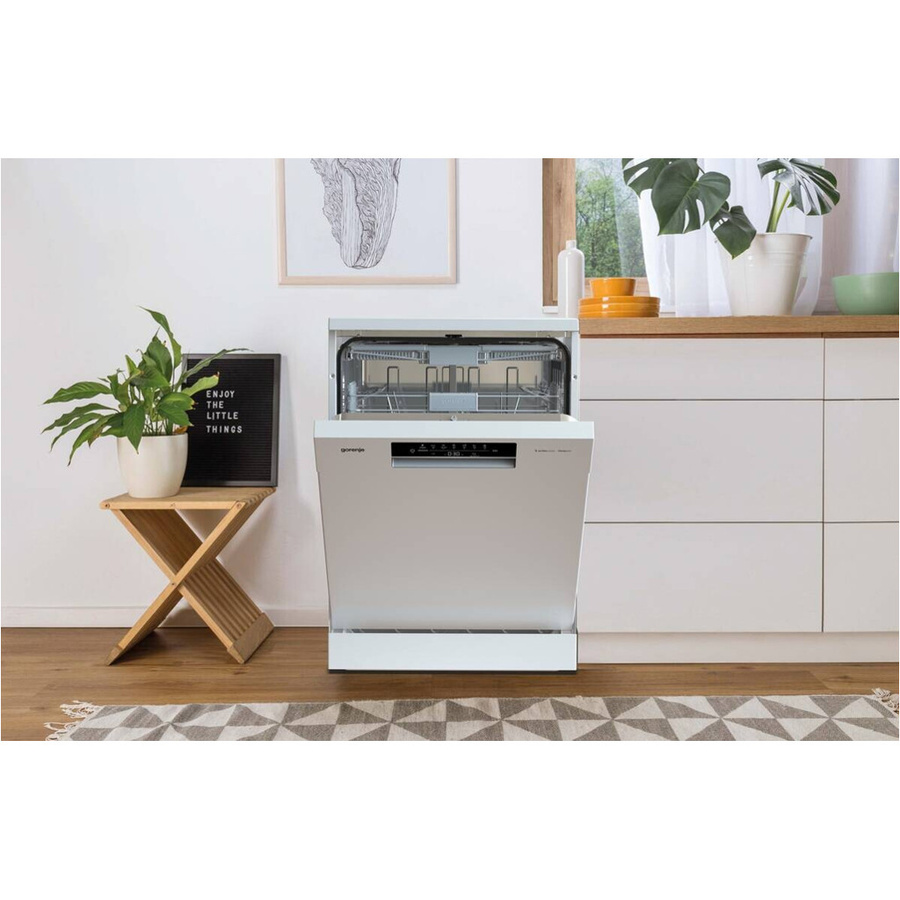 Gorenje Geschirrspüler GS643C90W in Weiß, B/H/T: 60 x 85 x 60 cm - Bild 2