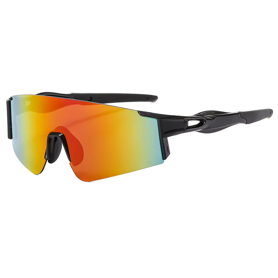 Sportsonnenbrille Unisex, Vollrand, Kunststoff, Winddicht - Bild 2