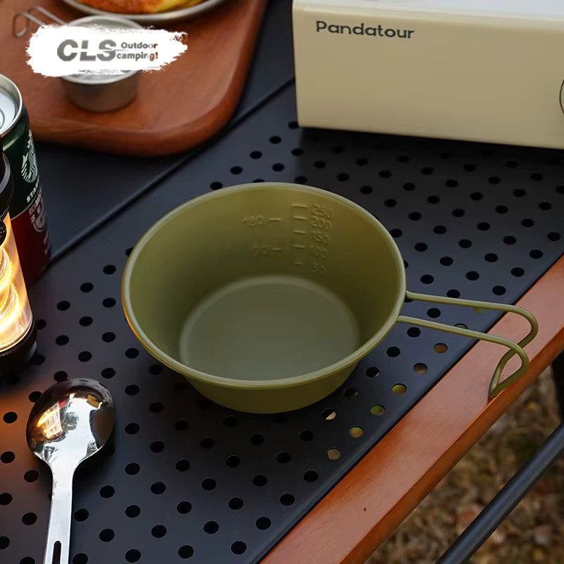 CLS&NOBANA Schneeschale aus Edelstahl 304 in Grün für Camping und Outdoor - Bild 2