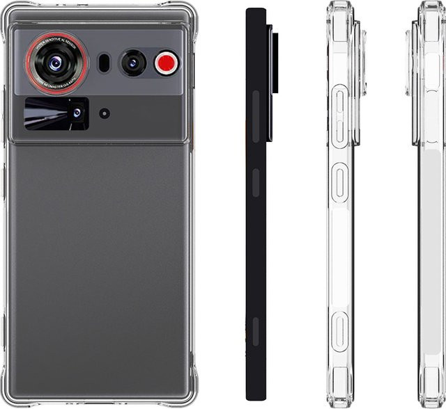 ZTE Nubia Red Magic Z80 Ultra Schutzhülle aus transparentem Silikon-TPU mit stoßfestem Luftkissen-Design - Bild 1