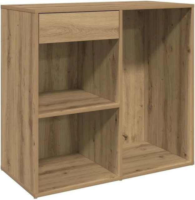 vidaXL Kosmetikschrank Artisan-Eiche in Braun, B/T/H: 80 x 40 x 75 cm - Bild 1