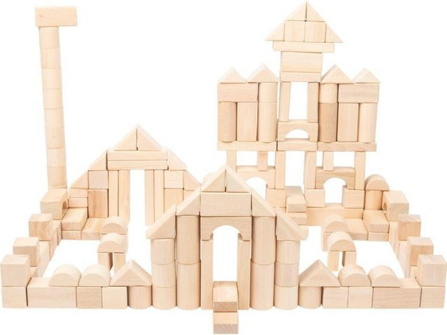 small foot Holzbausteine Natur, 200-teiliges Set - Bild 1