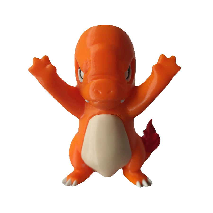 Bandai Pokémon Charmander, Actionfigur, orange, Kunststoff - Bild 2
