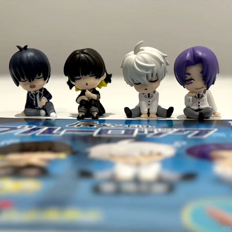Bandai Blue Lock Anime Figur, 4-teiliges Set, Isagi Yoichi Bachira Meguru - Bild 3