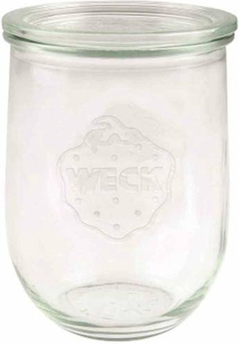 WECK 738 Tulpenform-Glas Set, 4er-Pack, transparent, 1,75 l - Bild 1