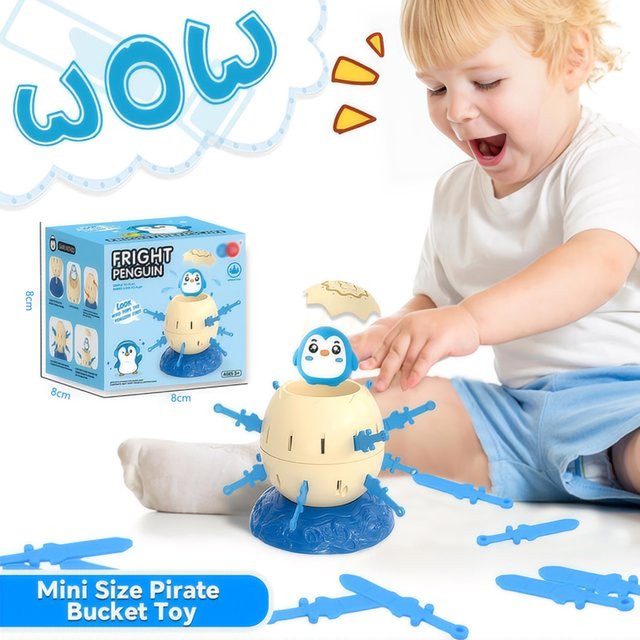 XDR Mini Pinguin, Piraten Eimer, Desktop Spielzeug - Bild 1