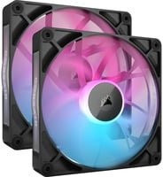 Corsair iCUE LINK RX140 RGB Dual Gehäuselüfter, Schwarz, Multicolour - Bild 1