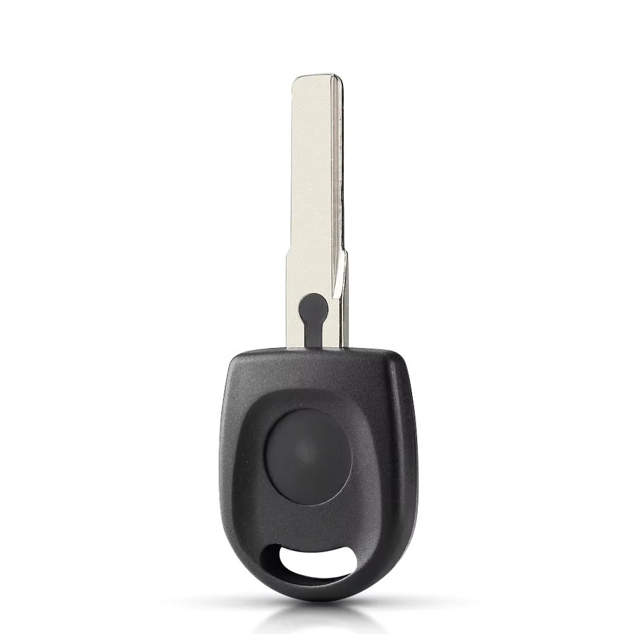 Keyyou 5er Set Auto Transponder Schlüssel Remote Fob mit ID48 Chip für VW Polo Bora B5 Passat Skoda Sitz Caddy Lupo Sharan Transporter in Schwarz - Bild 2