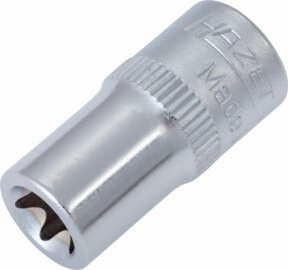 Hazet TX Steckschlüssel-Einsatz 850-E8 E8 Vierkant hohl 6,3 mm (1/4") in Silber - Bild 1