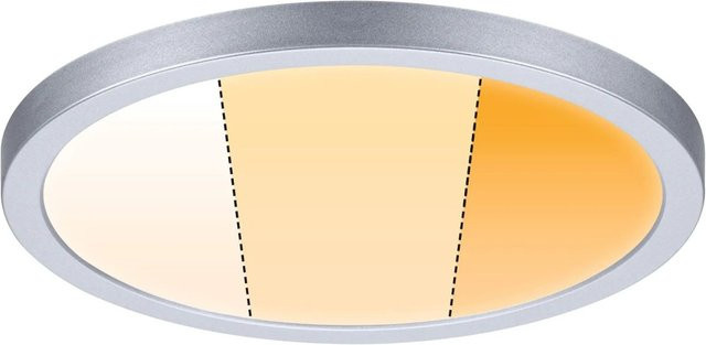 Paulmann Areo VariFit LED-Einbaupanel, 15W, Chrom matt, IP44, rund, 175mm - Bild 1
