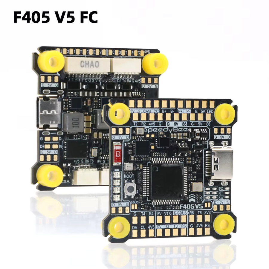 Speedybee F405 V5 Stack für RC FPV Drohnen mit F4 V5 Flugcontroller und OX32 55A 4-in-1 ESC, Schwarz, Montagegröße: 30,5 x 30,5 mm - Bild 3