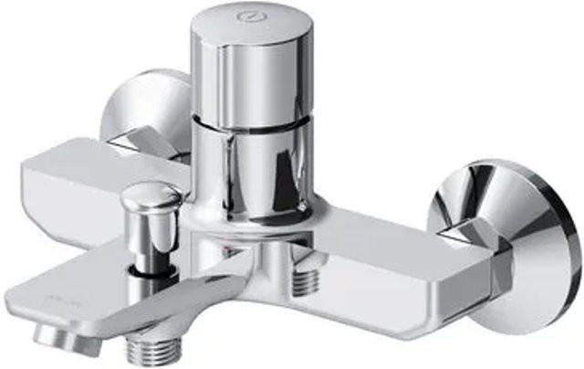 AM.PM Wannenarmatur X-Joy TouchReel Mischbatterie für die Badewanne in Chrom, B/T/H: 17,0 x 21,0 x 11,0 cm - Bild 1