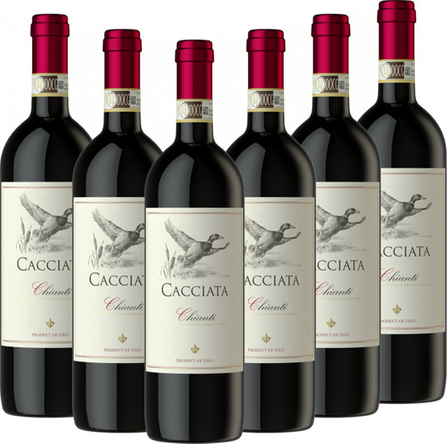 Chianti DOCG Cacciata Rotwein trocken 0,75 l - Bild 1
