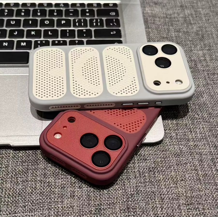 Samsung Magnetische Kühlende Handyhülle für iPhone 12 bis 17 Pro Max in Schwarz mit MagSafe Unterstützung für kabelloses Laden - Bild 1