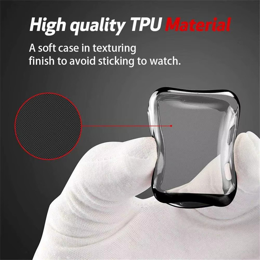 Apple Uhrenzubehör Case, Silikon, transparent, Unisex - Bild 2