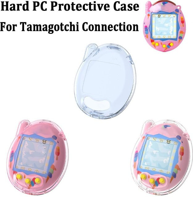 Transparente Hartschalen-Schutzhülle aus Kristall-PC für Tamagotchi-Verbindung in Blau - Bild 1