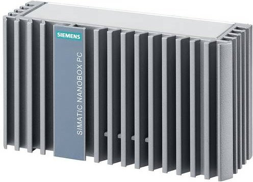 Siemens Industrie PC 6AG1647-8BE72-4HA1 mit Intel Prozessor, 60 GB SSD, Windows, DisplayPort, USB-C und Ethernet/LAN in Grau - Bild 1