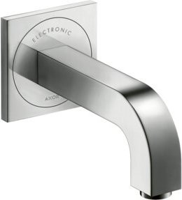 Hansgrohe Axor Citterio UP Elektronischer Waschtischmischer mit Sensor, Wandmontage, Ausladung 16,1 cm, Poliertes Roségold - Bild 1