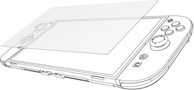 Schutzglas für Nintendo Switch 2, 2 Stück, transparent - Bild 1