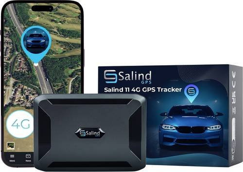 Salind GPS SALIND 114G GPS Tracker Fahrzeugtracker Schwarz - Bild 1