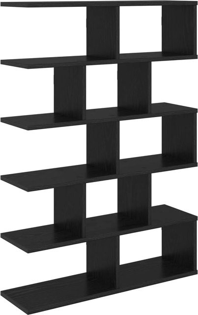 vidaXL Wandregal in Schwarzer Eiche, modernes Regal aus Holzwerkstoff, B/T/H: 70 x 20 x 100 cm - Bild 1