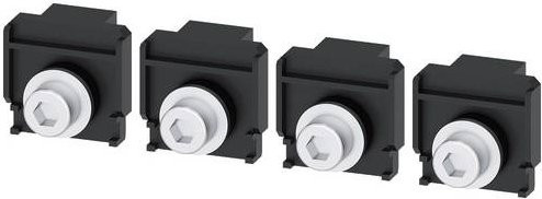 Siemens Flachanschluss 3VA9474-0QA00 Schwarz mit Schraubanschluss - Bild 1