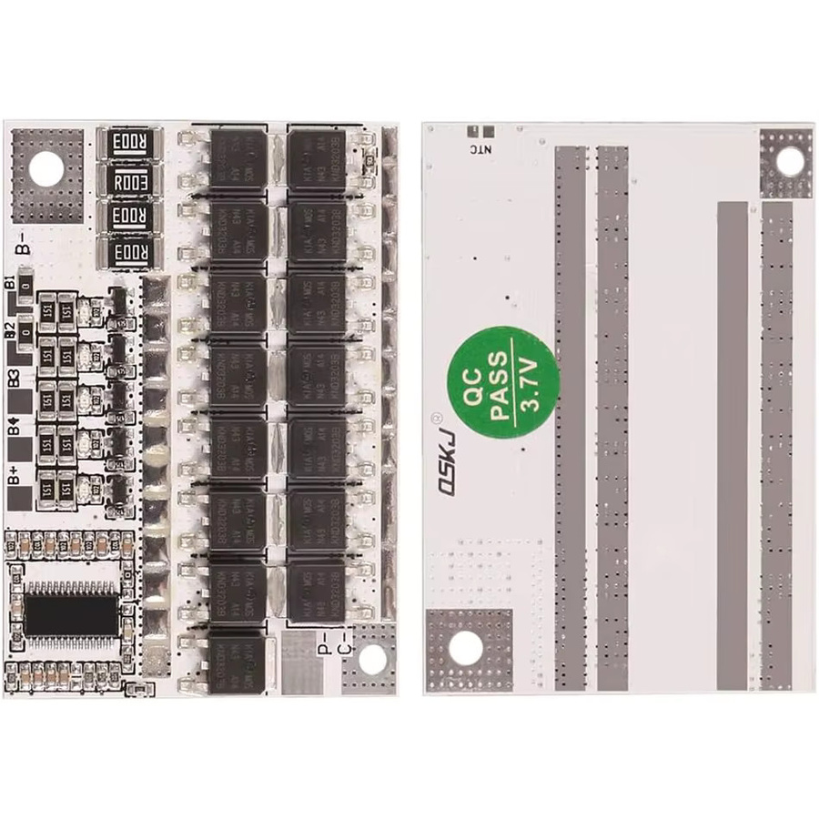 BMS Schutzplatine für 3s 4s 5s Li-Ion und Li-Polymer Akkus, 12V 100A Ternäre Lithium-Batterie Ausgleichslade Modul - Bild 2
