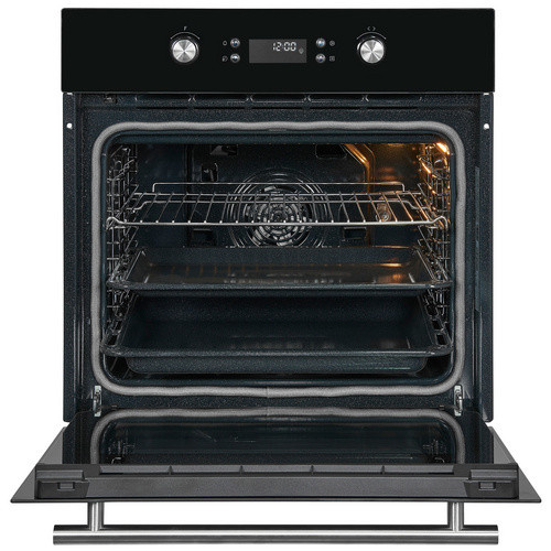 Exquisit Einbaubackofen EBEP697-H-030 Schwarz mit 70 l Volumen - Bild 3