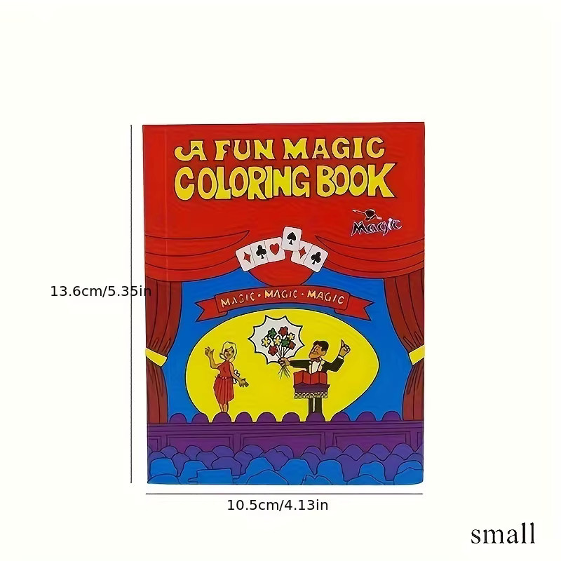 Kleines lustiges magisches Malbuch, monkey man, Pappe / Karton, Bunt / Mehrfarbig - Bild 1