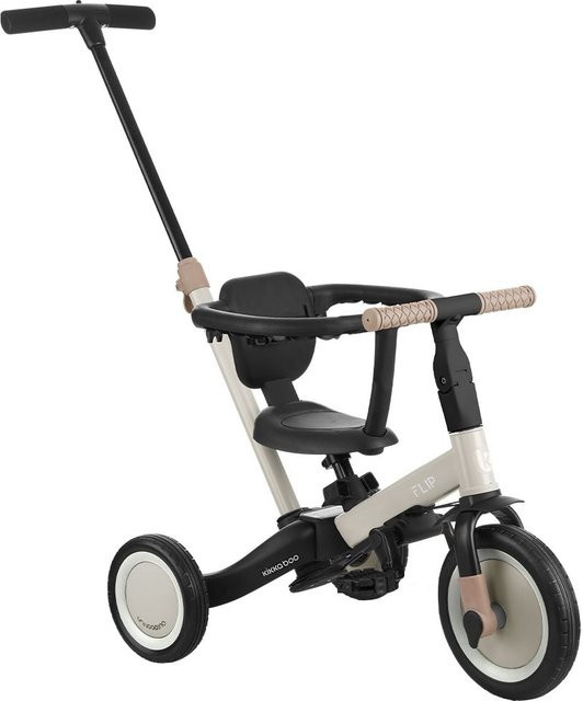 Kikkaboo Dreirad Flip 5 in 1 mit Stahlrahmen beige - Bild 1