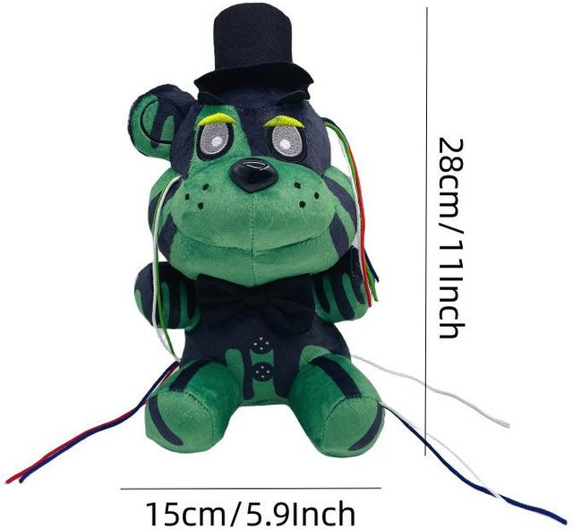 Verwelkter Skelett Plüschtier, Hase Bär, 28cm, ab 14 Jahren - Bild 1