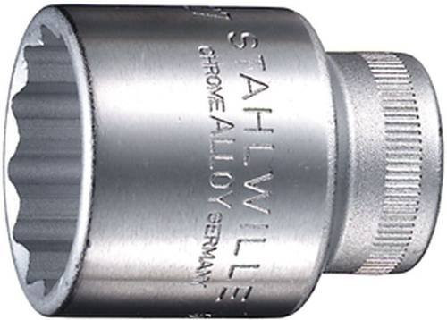 Stahlwille Steckschlüsseleinsatz 5/8 Zoll mit 1/2 Zoll Aufnahme, Silber - Bild 1