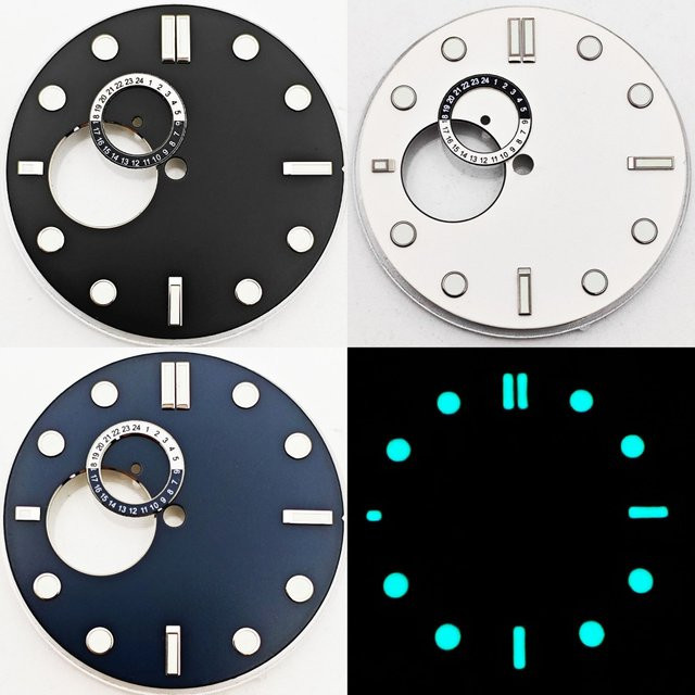 RICHUS Zifferblatt, Blau, 32 mm, Uhren Zubehör - Bild 1