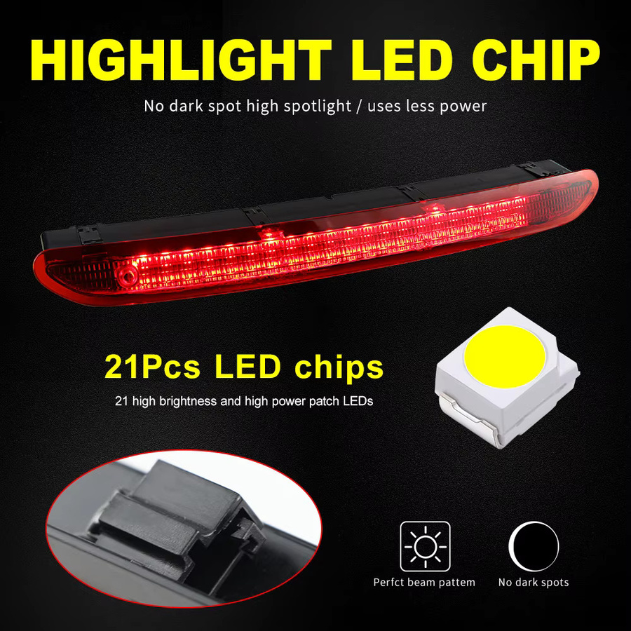 APMATAUTO LED Dritte Bremsleuchte in Rot für VW Golf 7, Golf MK7, 7,5 R-Line, Polo 6R, 6C (OEM: 5GG 945087 C) - Bild 2