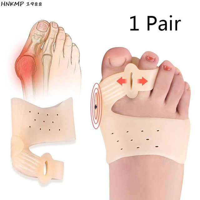 HNKMP Silikon Bunion Corrector Zehenseparator für Hallux Valgus - Bild 1