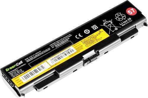 Green Cell Notebook-Akku 45N1147 45N1153 für Lenovo, 10.8V, 4400 mAh, Schwarz - Bild 1