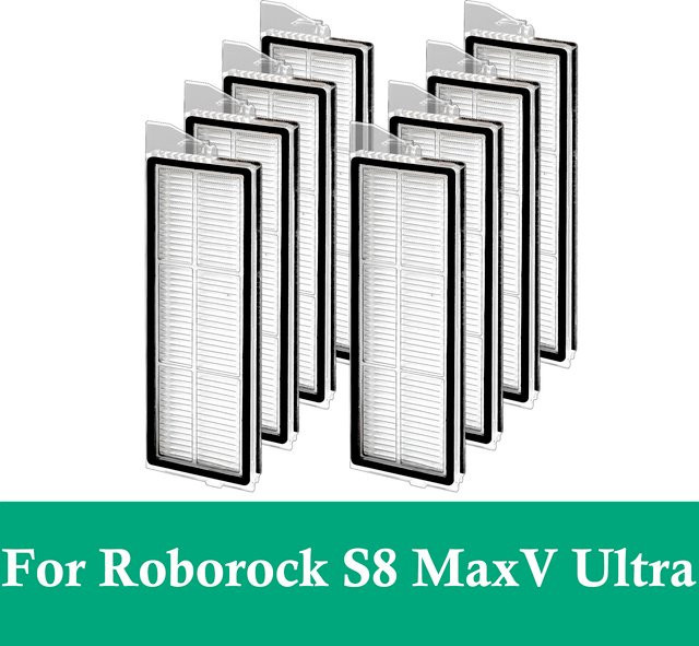 Roborock HEPA-Filter Ersatzteil für S8 MaxV G20S Ultra Roboter-Staubsauger in Weiß - Bild 1
