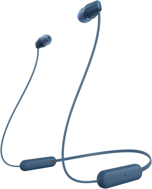 Sony WI-C100 In-Ear Bluetooth Kopfhörer in Blau - Bild 1