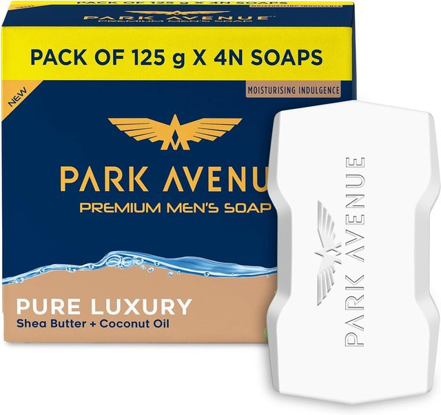Park Avenue Pure Luxury Badeseife für Herren, 4 x 125g - Bild 1